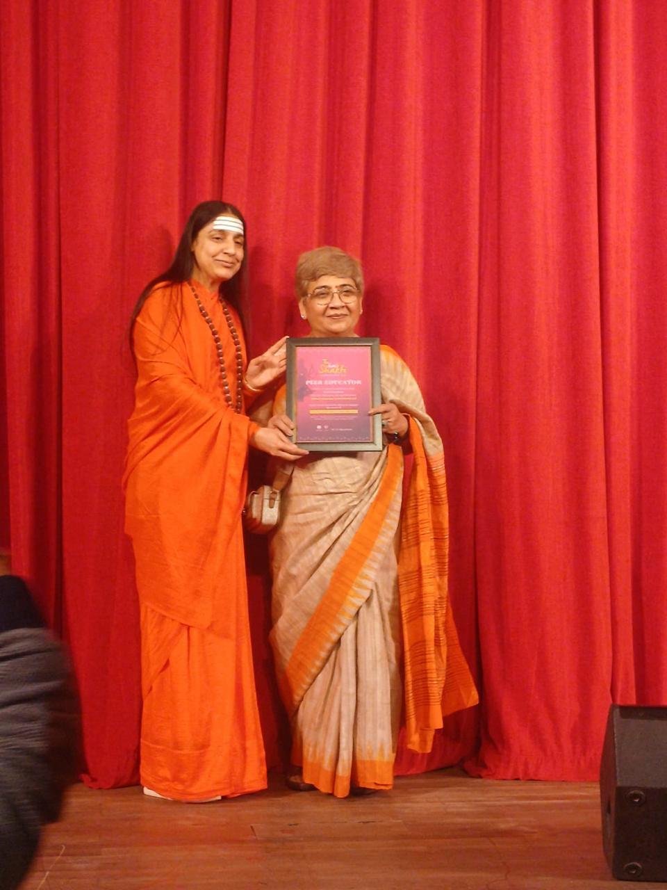 Tu Hai Shakti 2.0 Framed Award Presentation